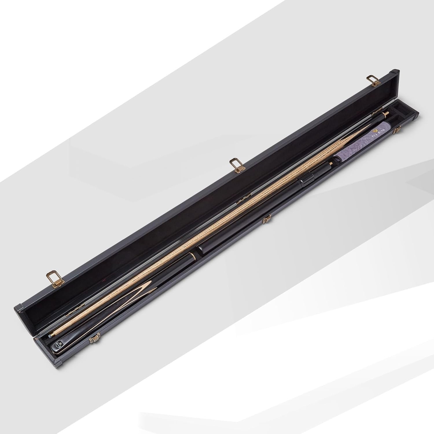 Handmade 57in Snooker Pool Cue 19oz 3/4 Joint 9.5mm Tip Case