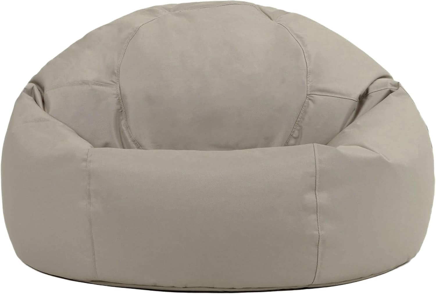 Waterproof Beige Outdoor Bean Bag Chair Garden Seat Floor Lounger