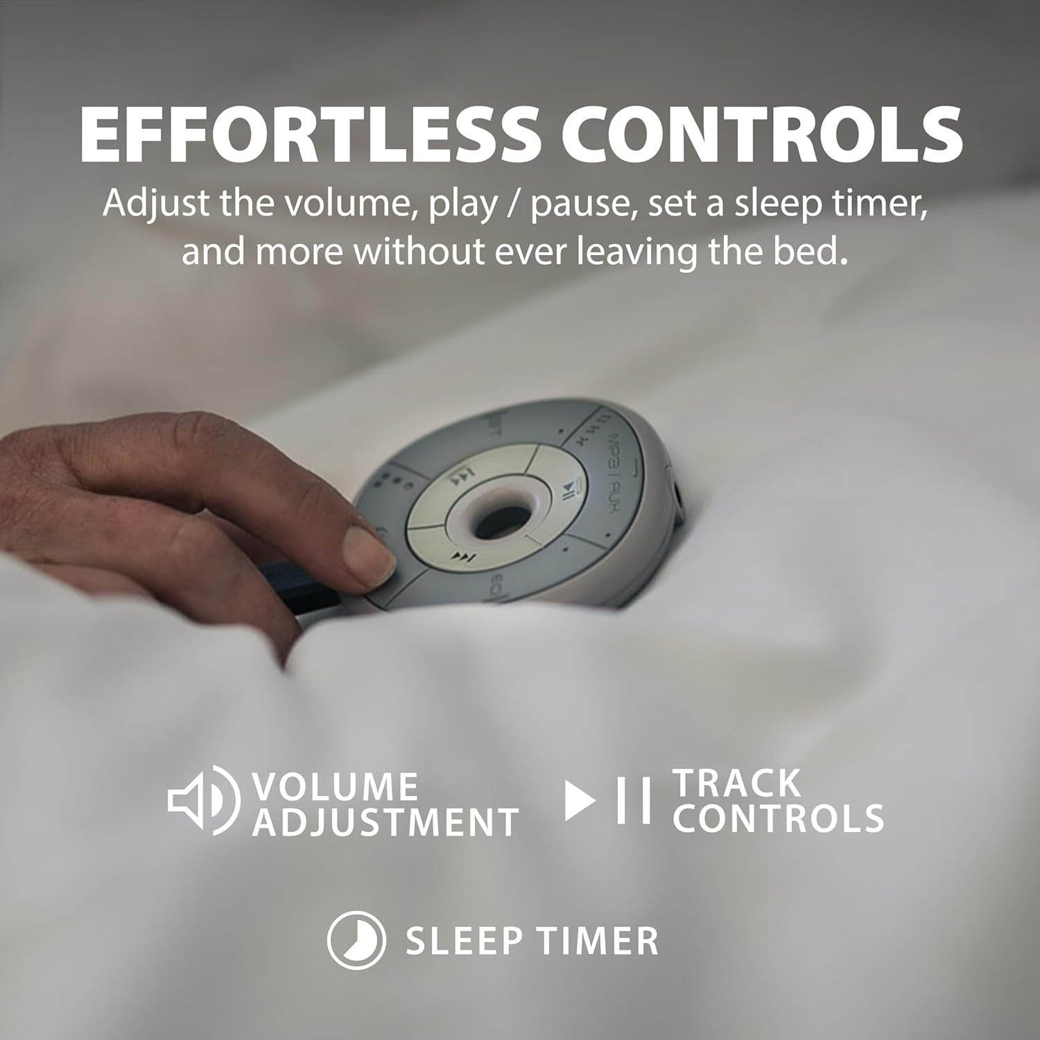 Pillow Speaker Sleep Headphones Bluetooth White Noise Private Audio