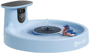 Smart Solar Bird Bath with Camera Dual Lens Auto Video Bird Feeder Fountain