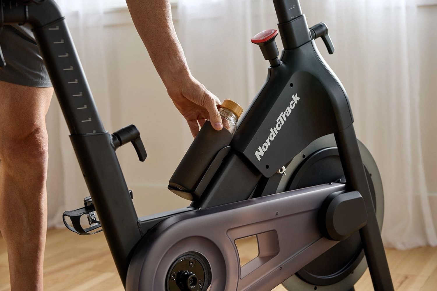 Studio Spin Bike w/ 24" Pivot Screen, 24 Digital Levels & Silent Magnetic Drive