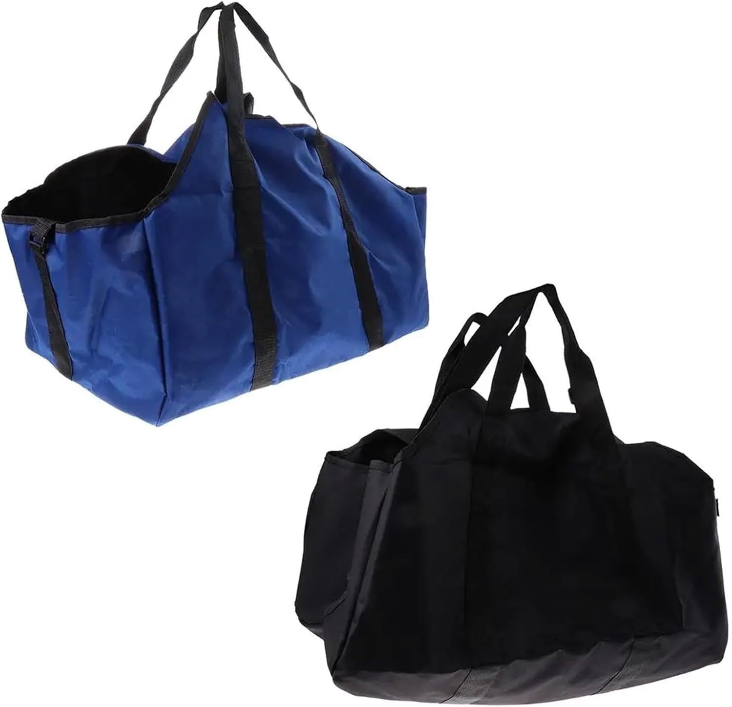 Heavy Duty Firewood Carrier Bag Canvas Tote  Large Capacity, Durable