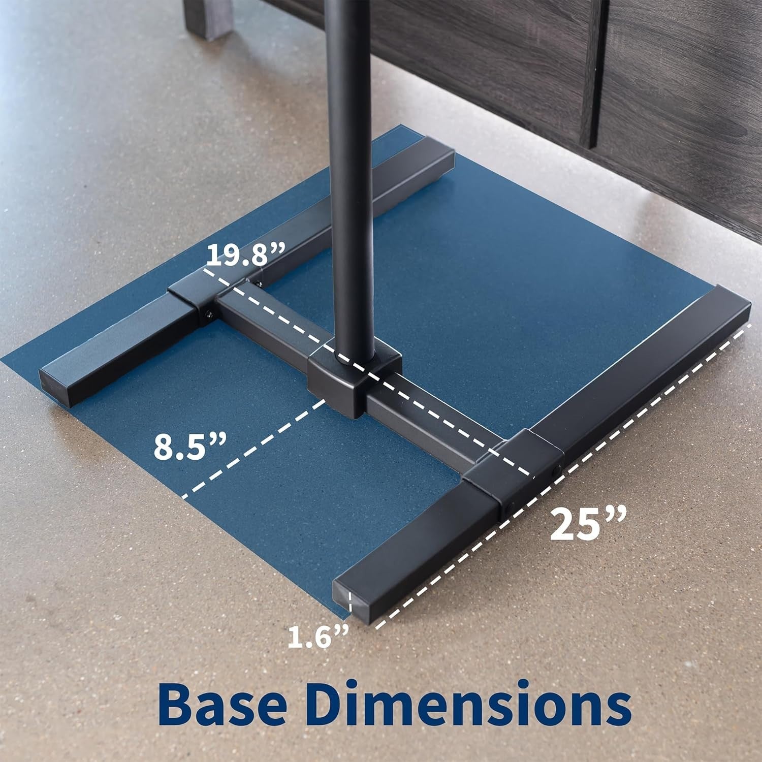 Tall TV Floor Stand Tilt Mount 13"-50" LCD LED VESA 200x200 Pole