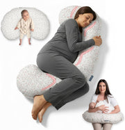 U Shape Pregnancy Pillow Full Body Support for Sleep Nursing & Maternity