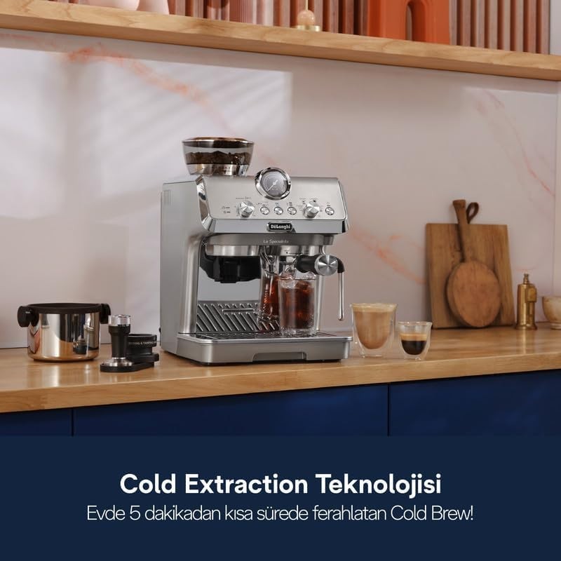 Premium 1.5L Espresso Machine | Barista Kit | Milk Frother | 1450W Bean-to-Cup