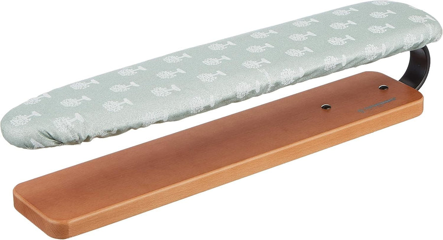 Tabletop Ironing Board Wooden Base Compact Space Saver Resistant