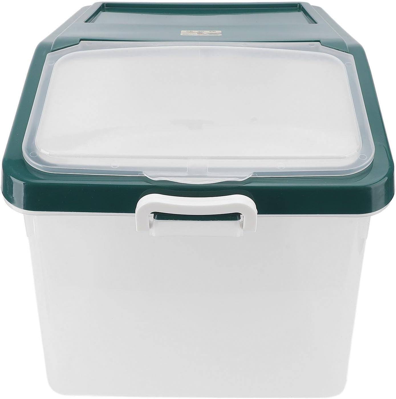 25KG Sealed Rice Storage Container Large Grain Flour Pet Food Bin