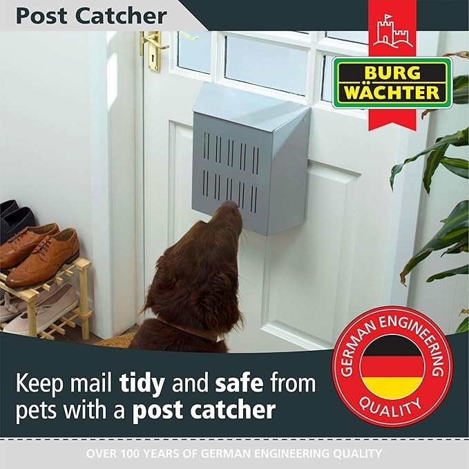 Secure Mail Catcher for Door – Pet Safe, Anti-Fishing, Easy Install, Stylish