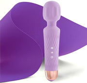 Compact Cordless Body Massager Quiet Vibration Muscle Relief Fast Recharge