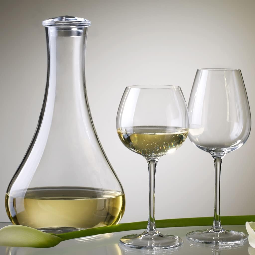 0.75L Crystal Wine Decanter Clear Glass Carafe Elegant Aerator for White & Red W