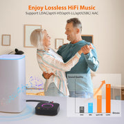 Bluetooth 5.3 HiFi Receiver LDAC aptX HD RCA 3.5mm Adapter