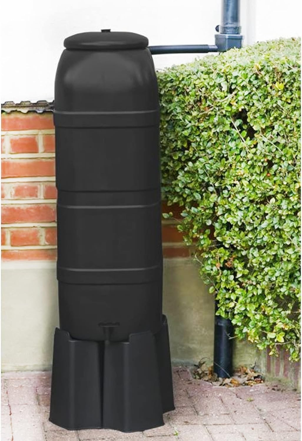 100L Slimline Water Butt Kit With Stand & Diverter | Space Saver