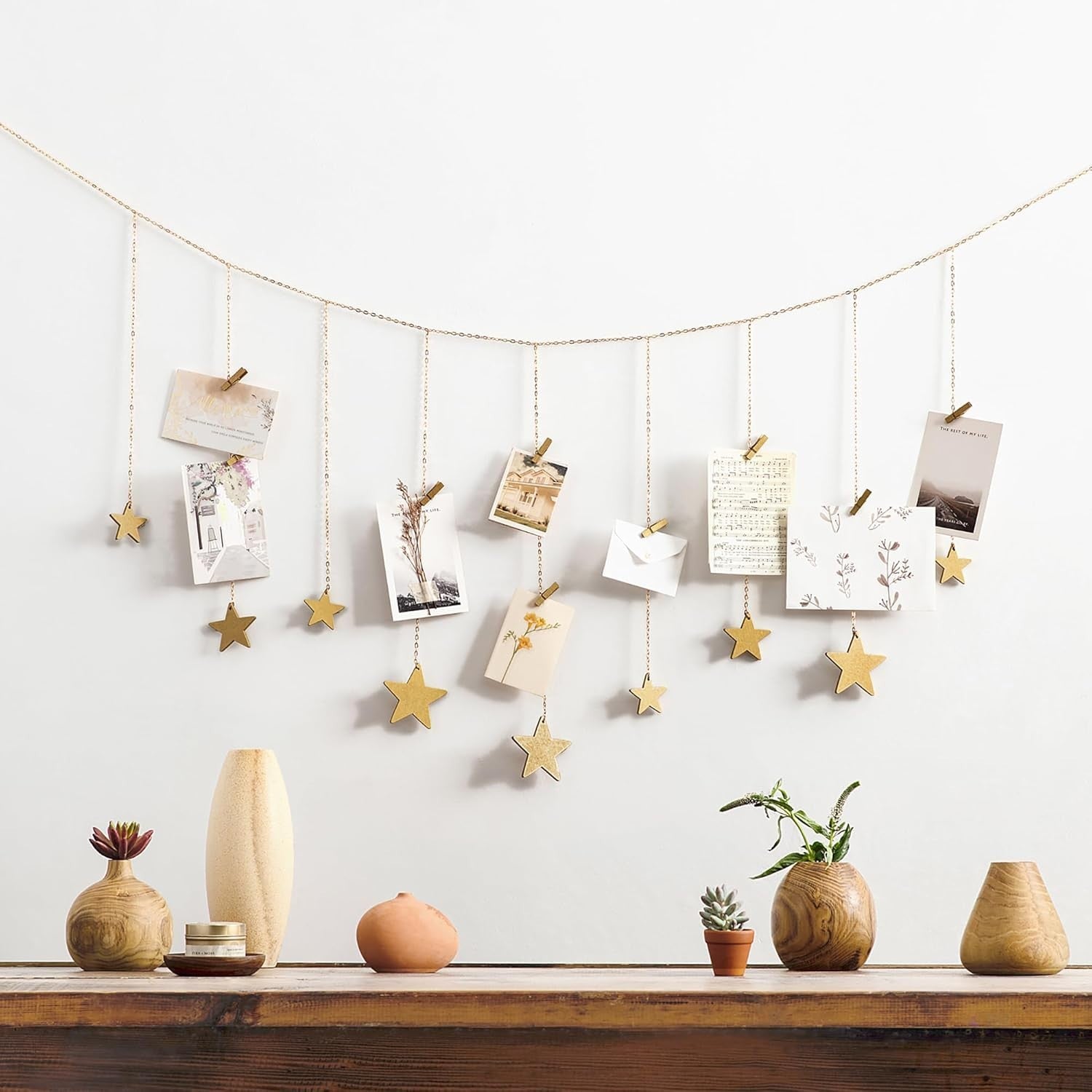 Boho Macrame Plant Hanger Set of 4 – Indoor/Outdoor Cotton Wall Planters