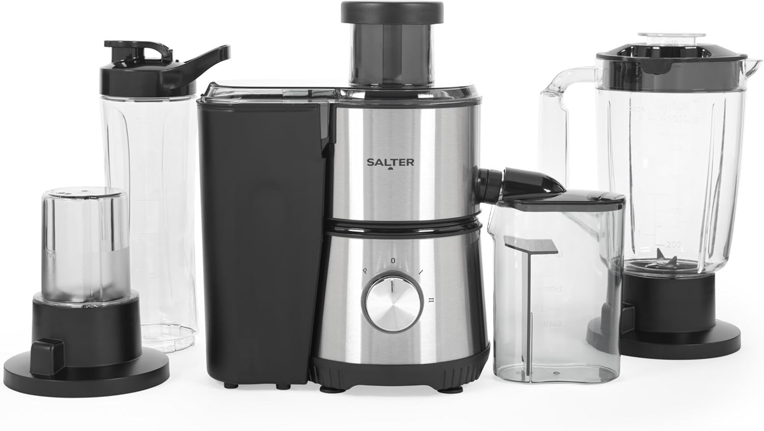 4 in 1 Juicer Blender 400W Smoothie Maker Grinder Sports Bottle Kit