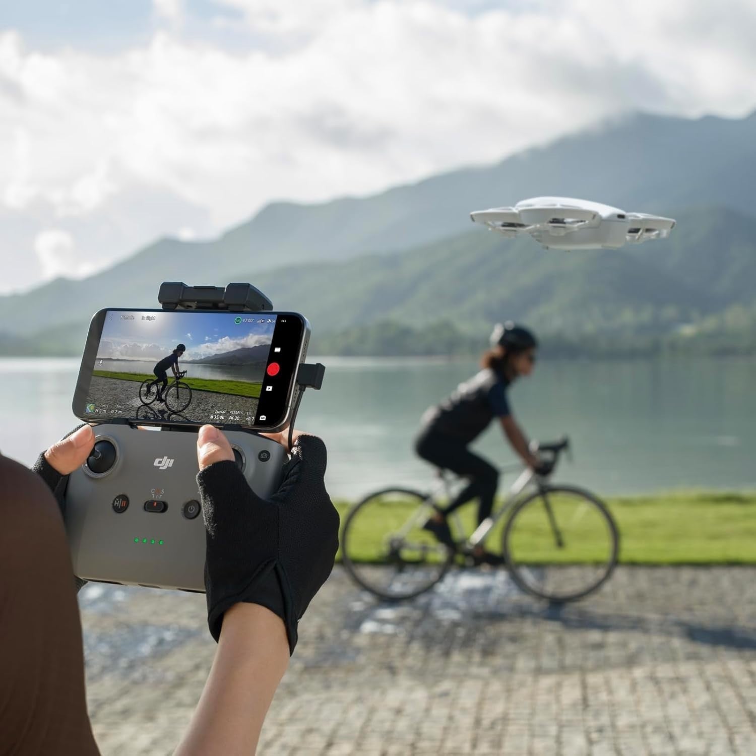 DJI Neo Motion Fly Mini Drone 4K UHD Camera, RC Motion 3, 3 Batteries