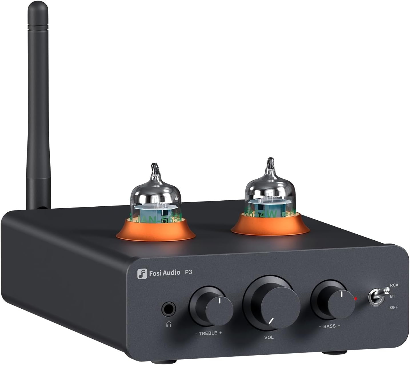 P3 Tube Preamp Bluetooth Headphone Amp RCA AUX HiFi Stereo Mini