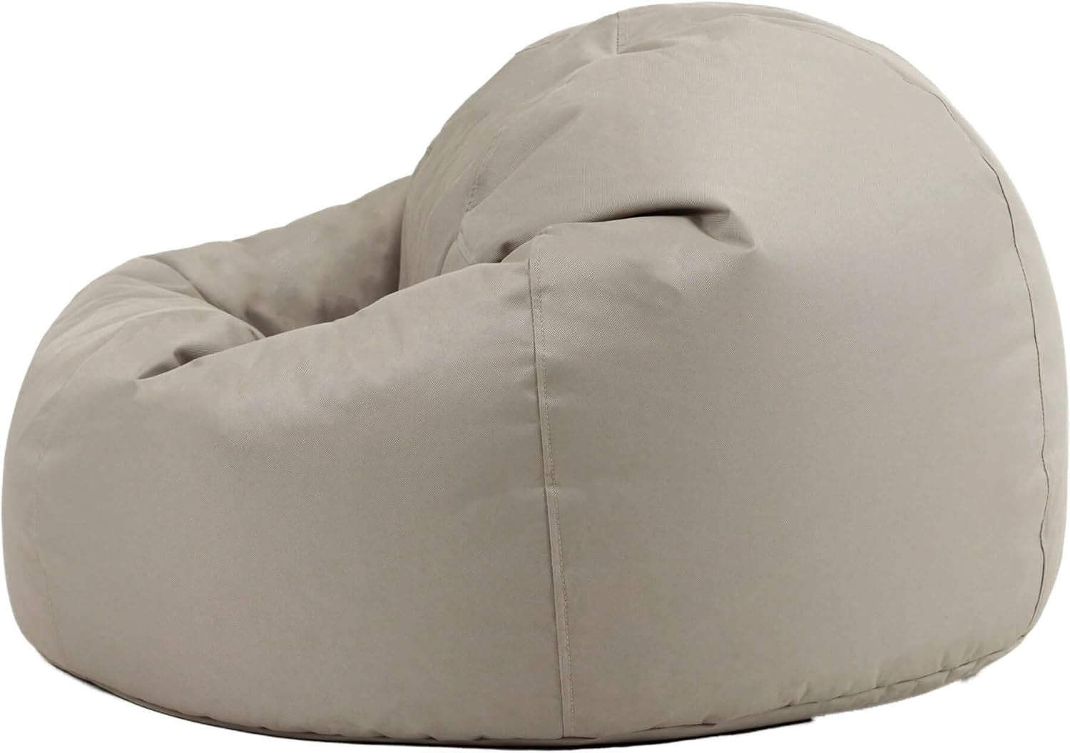 Waterproof Beige Outdoor Bean Bag Chair Garden Seat Floor Lounger
