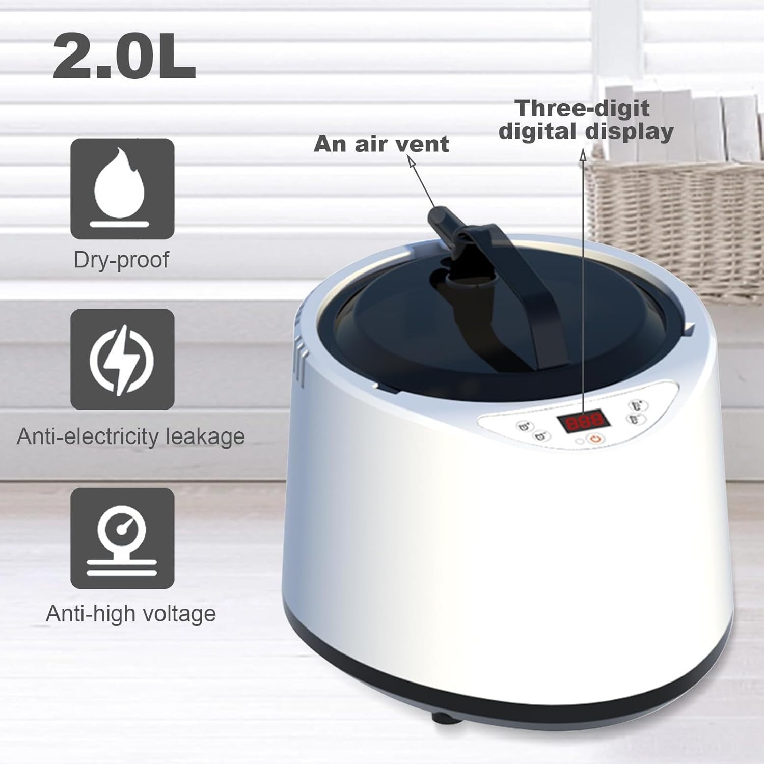 Portable Folding Sauna Box w/ 2L Steam Generator & Remote – Home Spa Tent