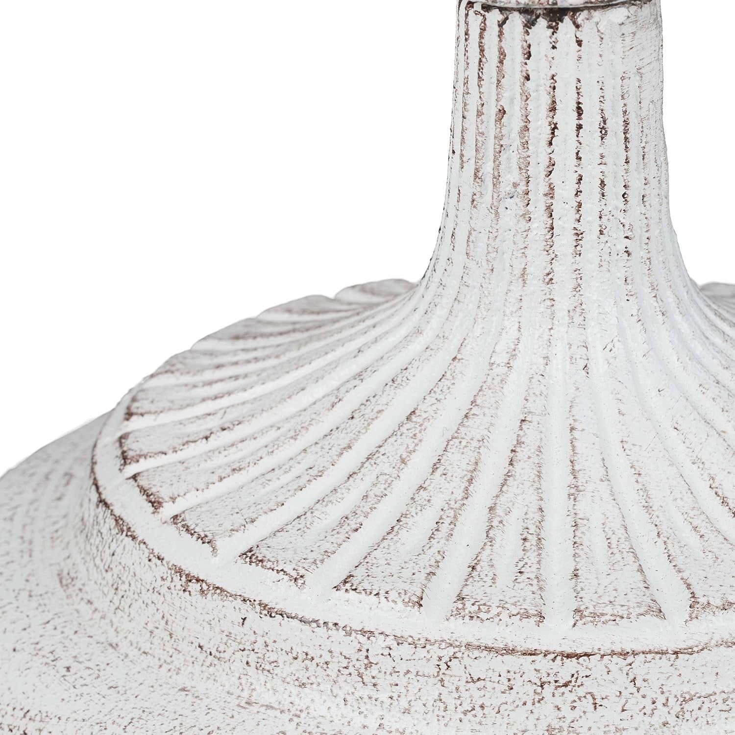 White Cast Iron Bird Bath | 74cm Antique Standing Garden Water Bowl