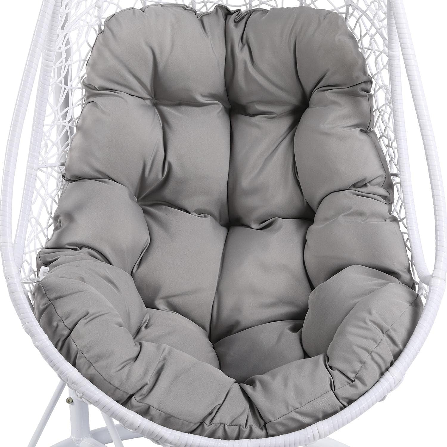 Rattan Hanging Egg Chair with Stand | Indoor Outdoor Hammock Seat