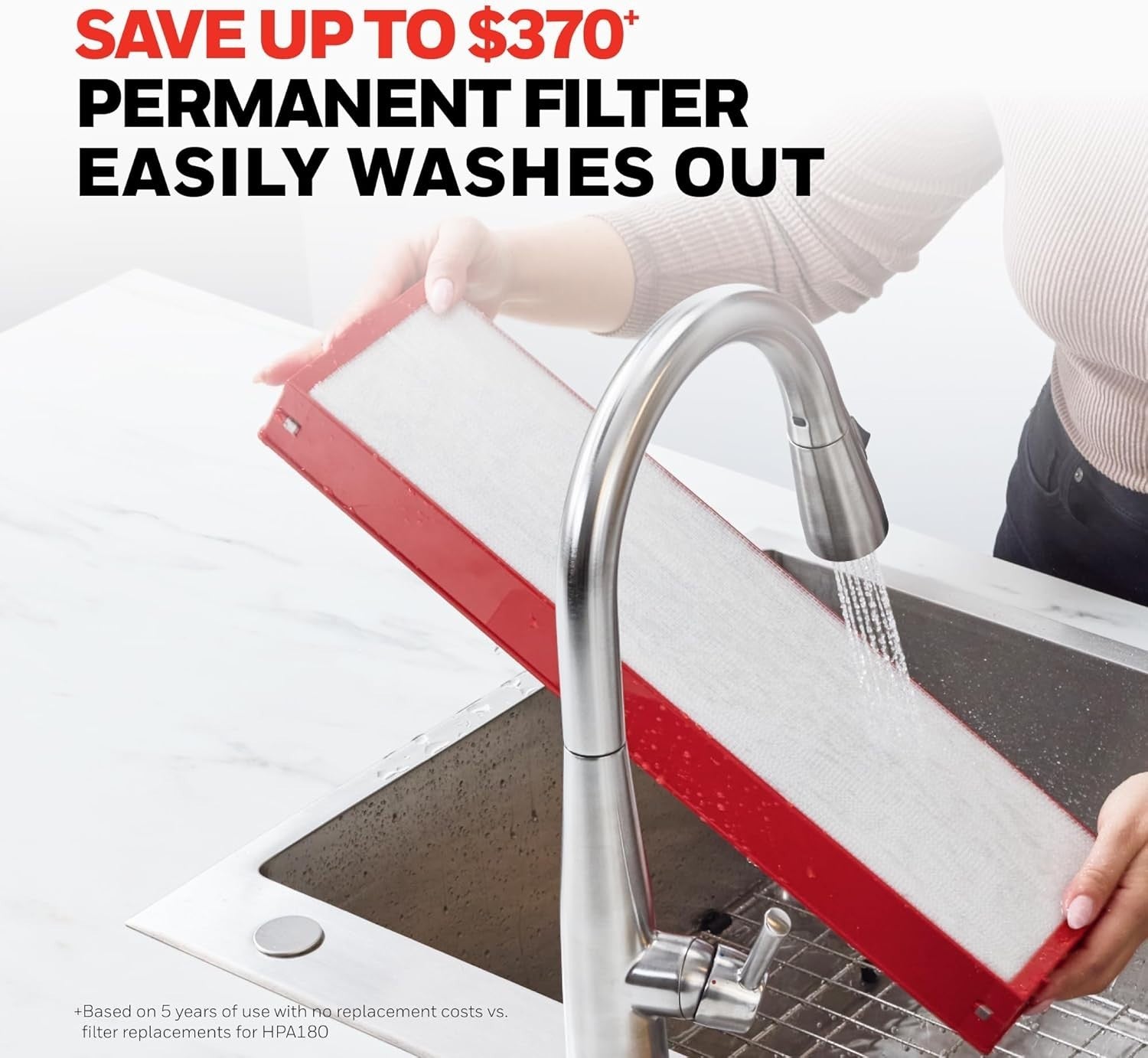 Air Filter Odour Reducer Quiet Touch Control Home Allergy Fresh Air