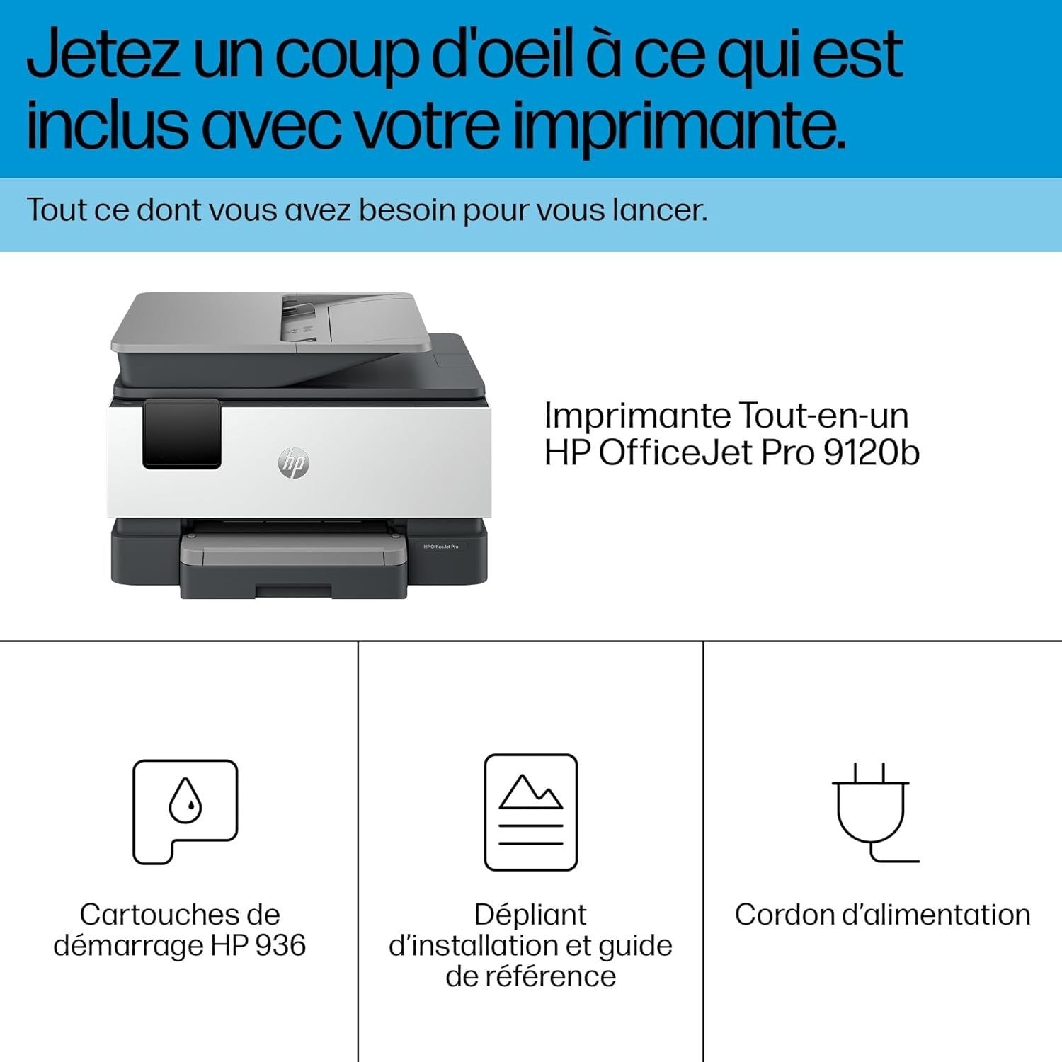 All-in-One A4 Colour Inkjet Printer White/Black USB Auto-Duplex Fast Print