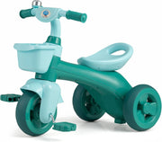 Kids Tricycle 3 Wheel Toddler Trike Front Rear Storage Basket Age 3-5