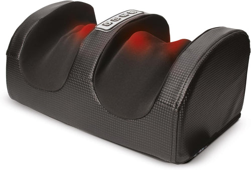 Shiatsu Foot Massager Heat Multi-Speed Auto Shut-Off Pain Relief
