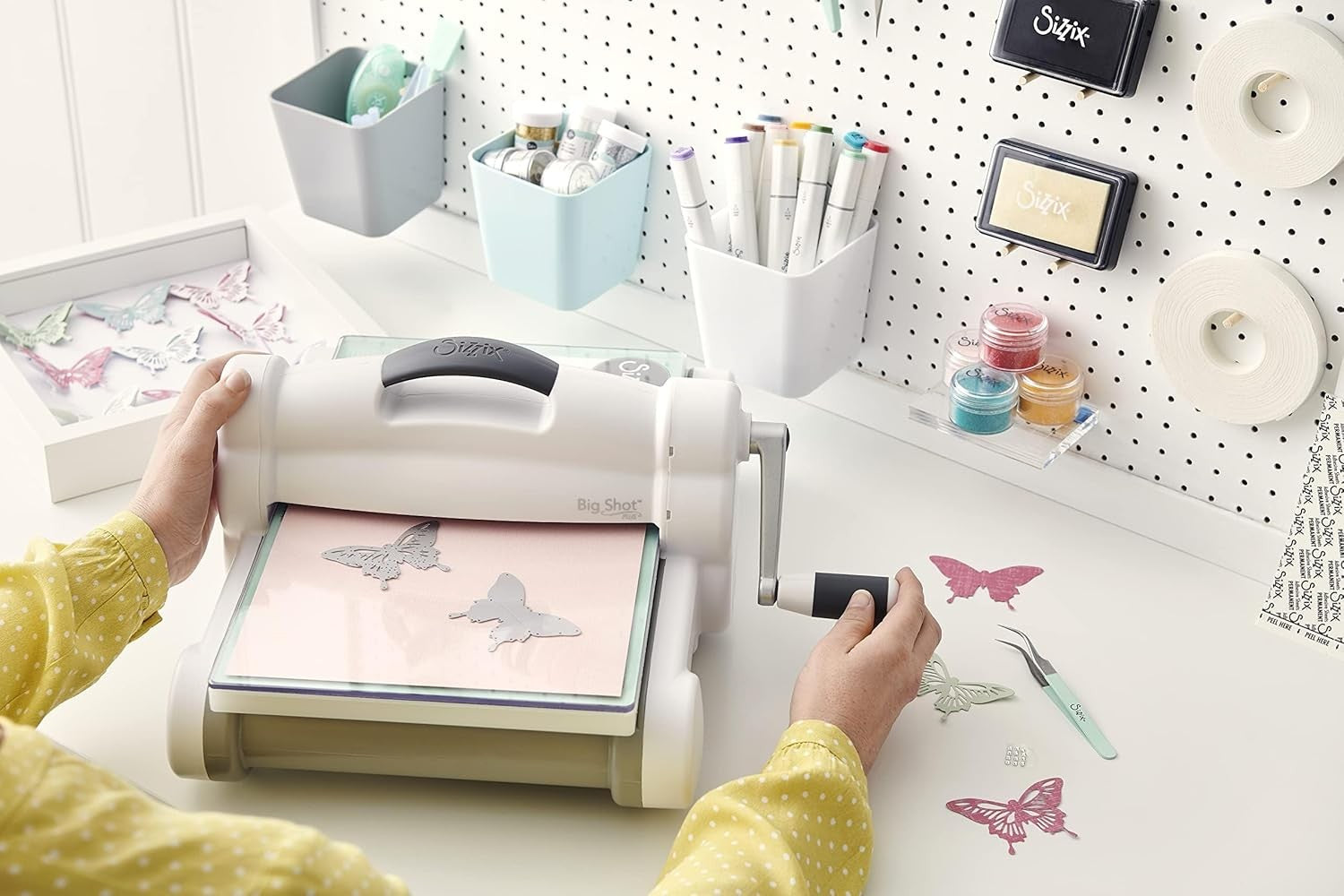 A4 Manual Die Cutting Embossing Machine Craft Card Making Scrapbooking