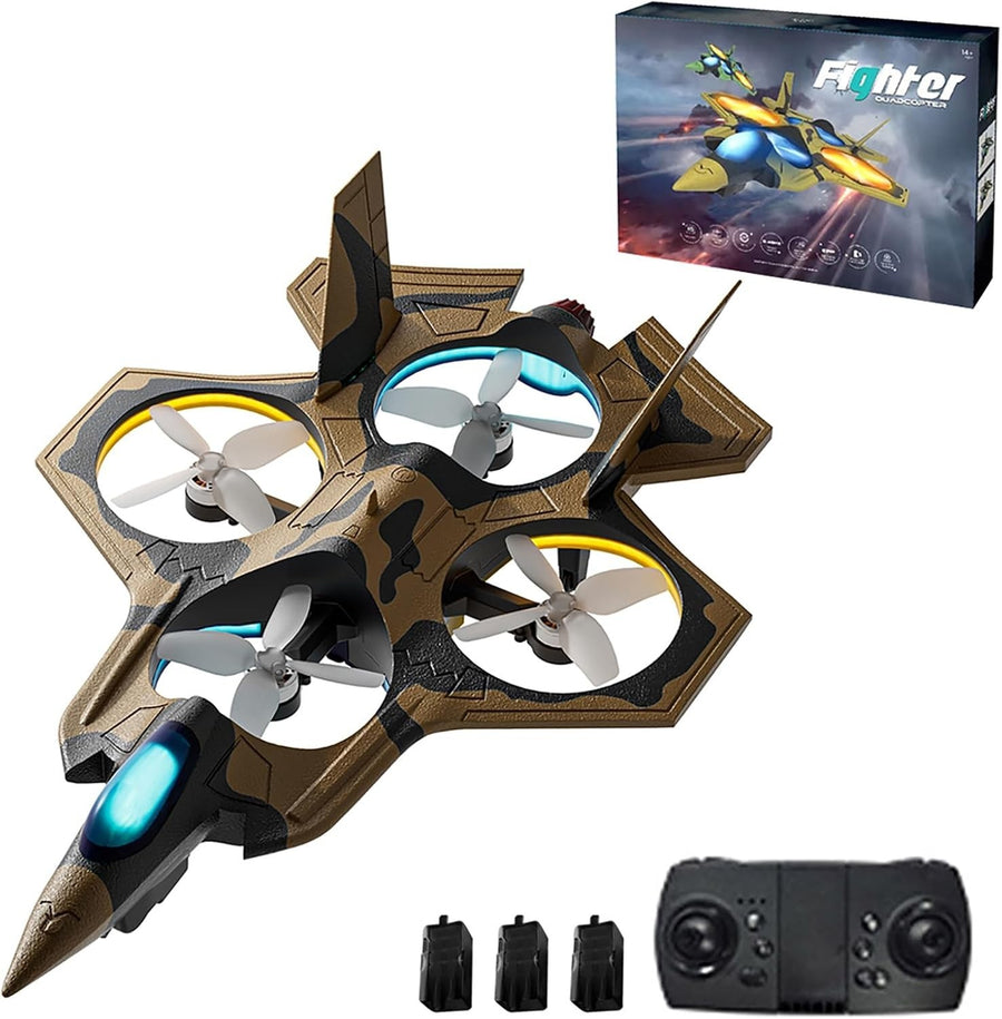 Yellow 4K RC Drone for Kids & Beginners Quadcopter 54min Flight Time