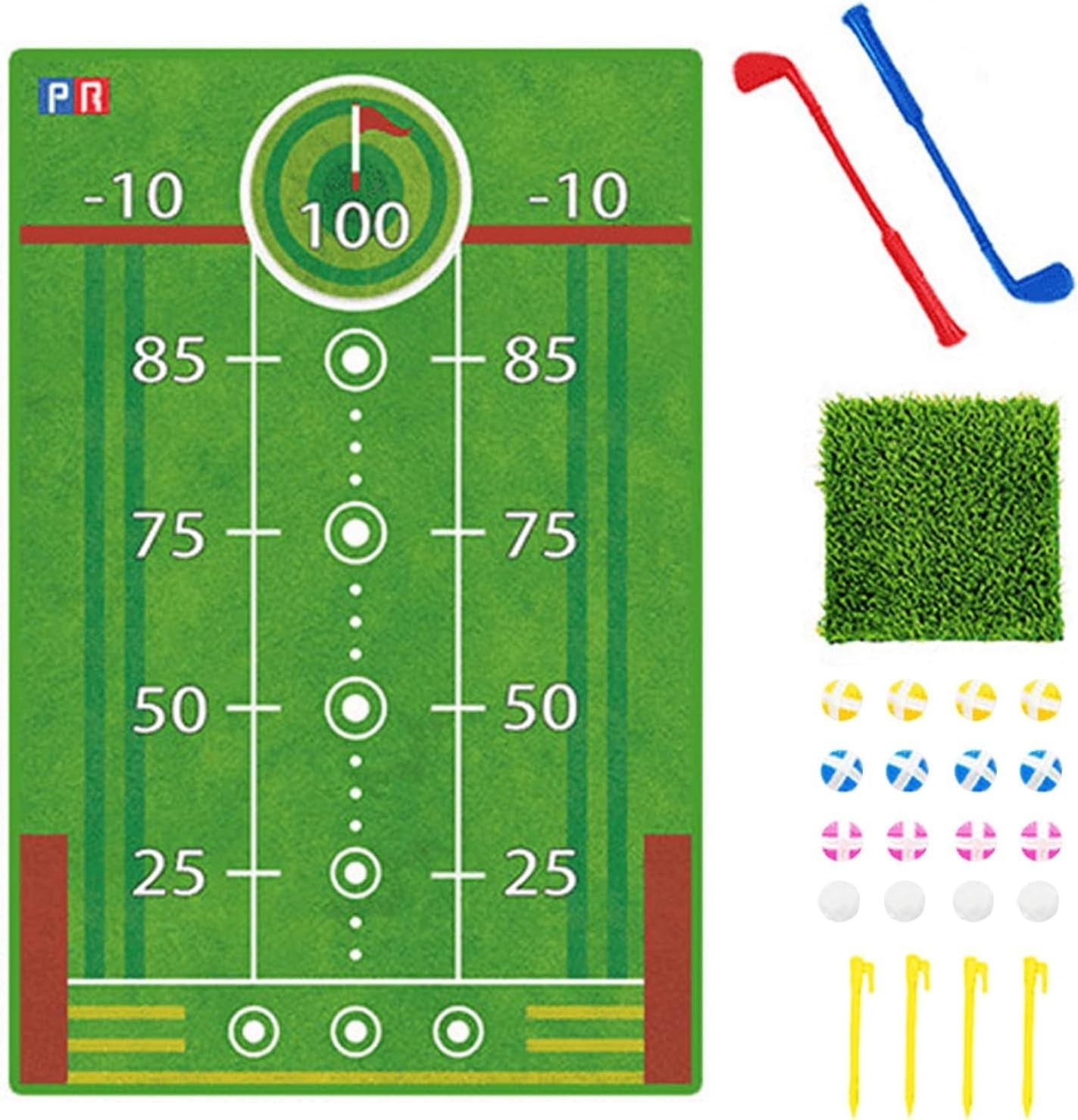 Golf Training Mat Interactive Swing Practice Trainer for All Ages