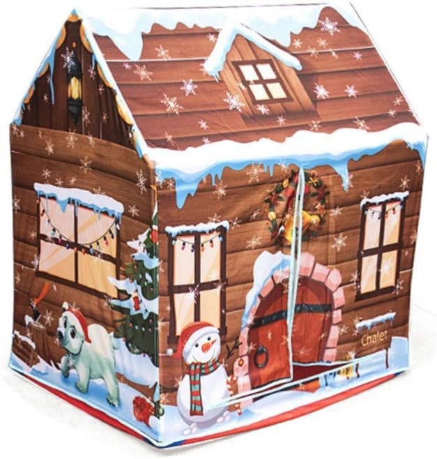 Kids Pop Up Play Tent Indoor Outdoor Christmas Playhouse Foldable