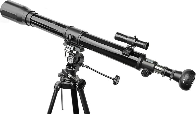 70/900 Telescope Equatorial Mount WiFi Camera Black High Power Kit Set