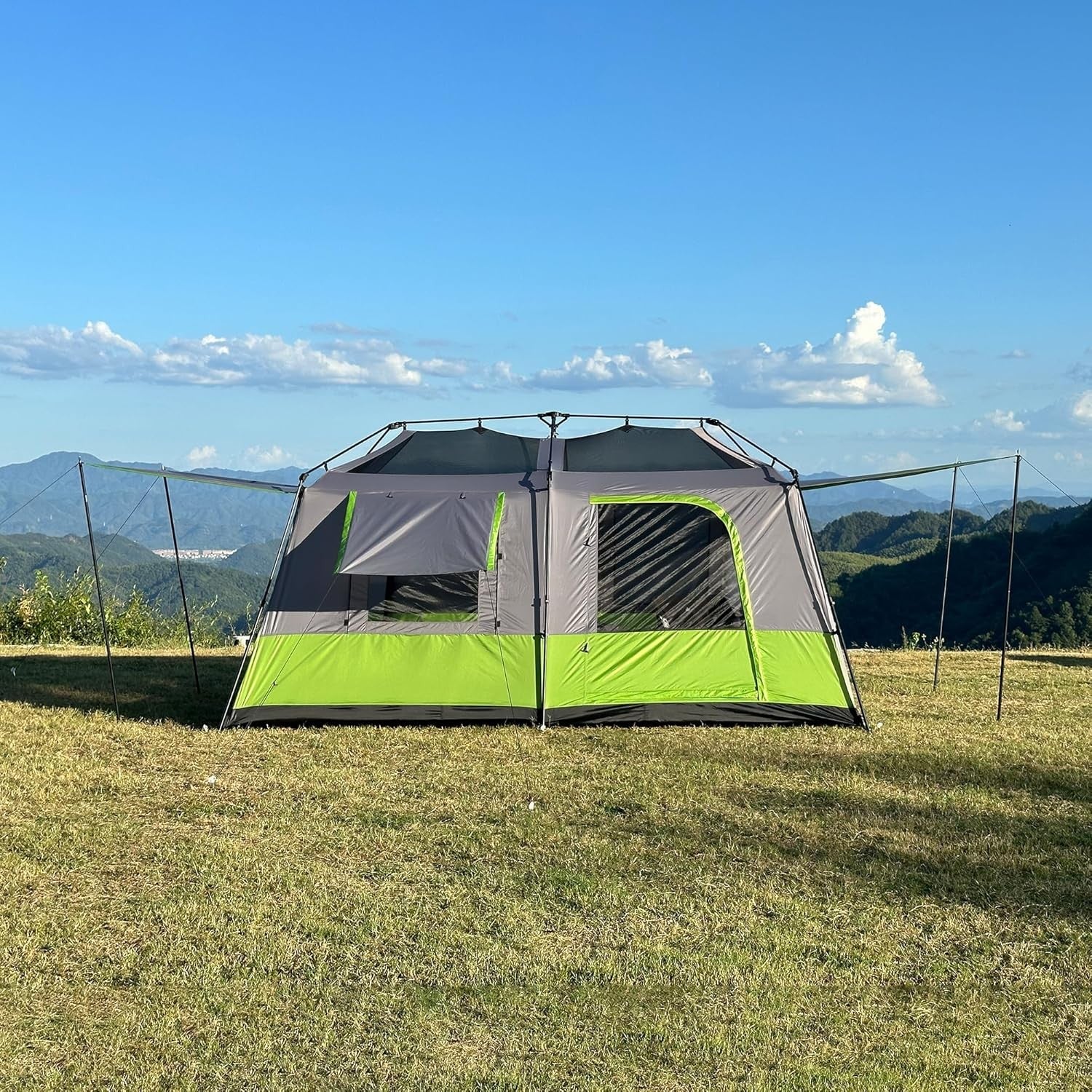 Pop Up Camping Tent 2-8 Person Waterproof Easy Setup