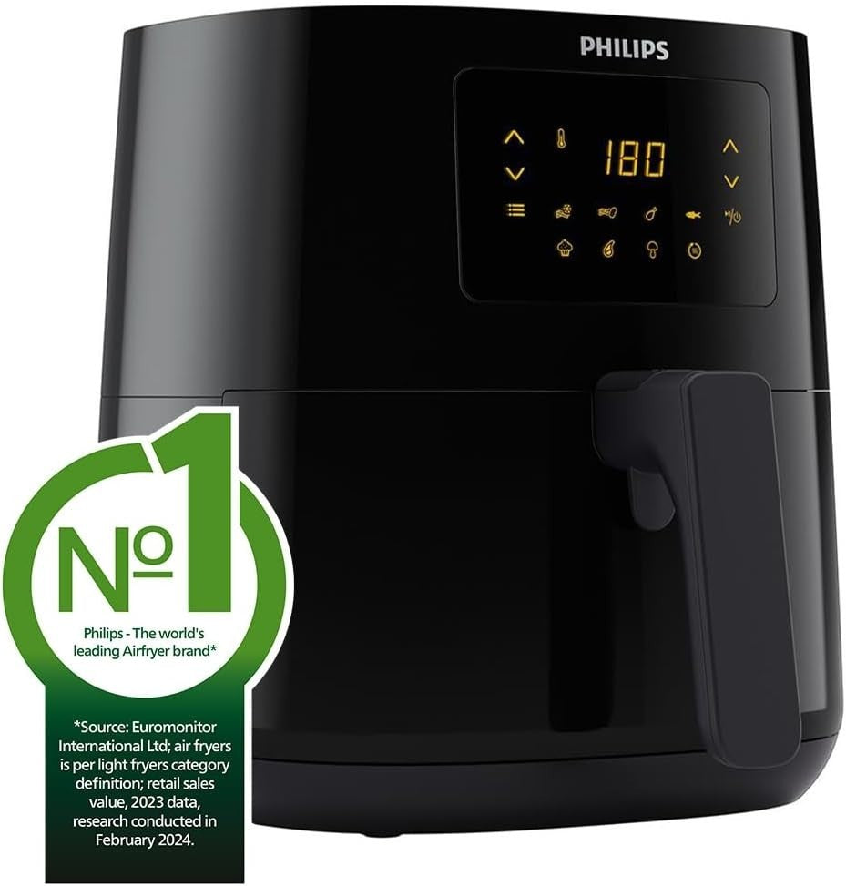 4.1L Air Fryer Digital Touch 13in1 Rapid Air 90% Less Fat Keep Warm
