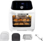 16L Digital Air Fryer Oven with Rotisserie | 10 Presets | Energy Saving | Family