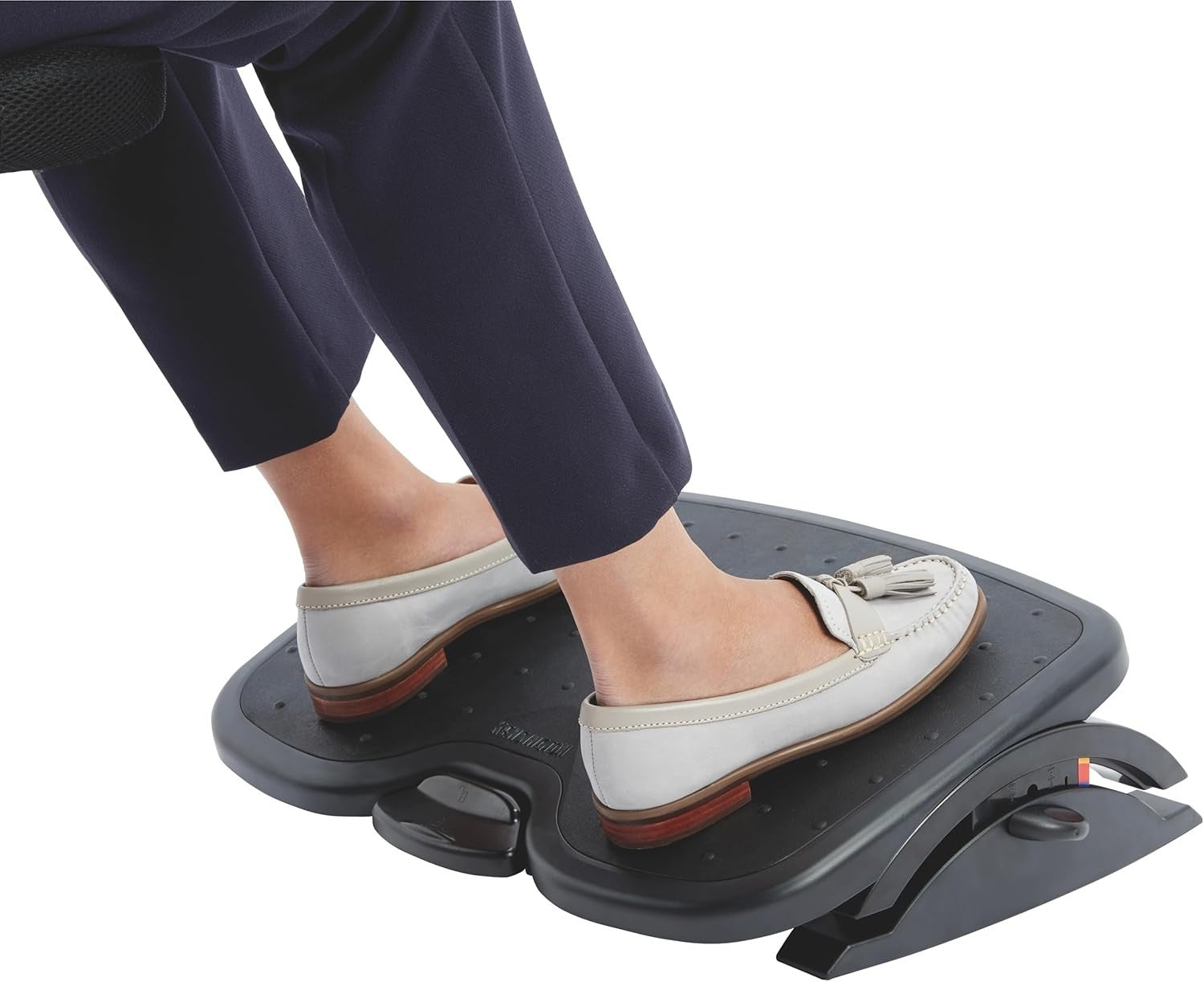 Under Desk Foot Rest Ergonomic Adjustable Tilt SmartFit Office Stool