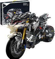 2426 PCS Realistic Motorcycle Model Kit with Moving Parts & Detailed Build