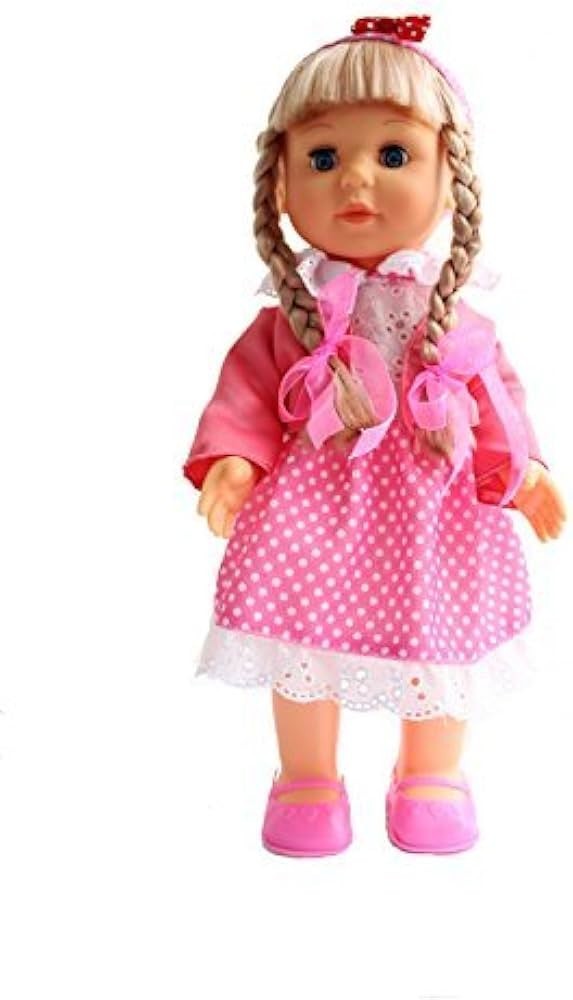Interactive Walking Doll Sound Music Talking Battery Operated Toy Kids