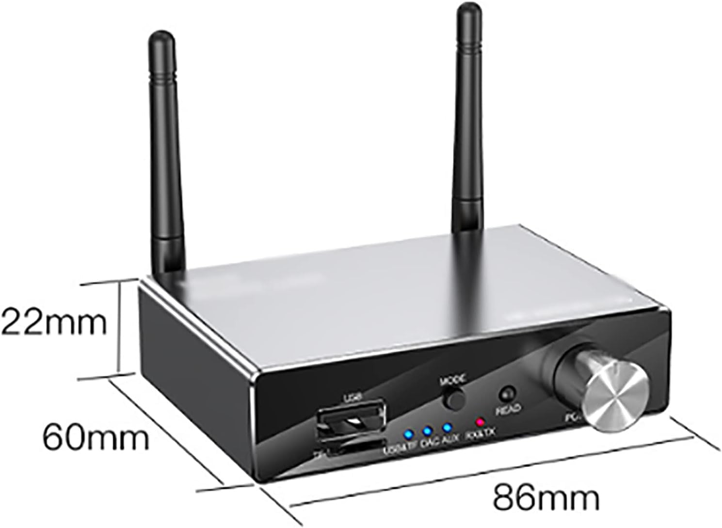 Bluetooth 5.3 Audio Transmitter Receiver Optical 3.5mm 30M