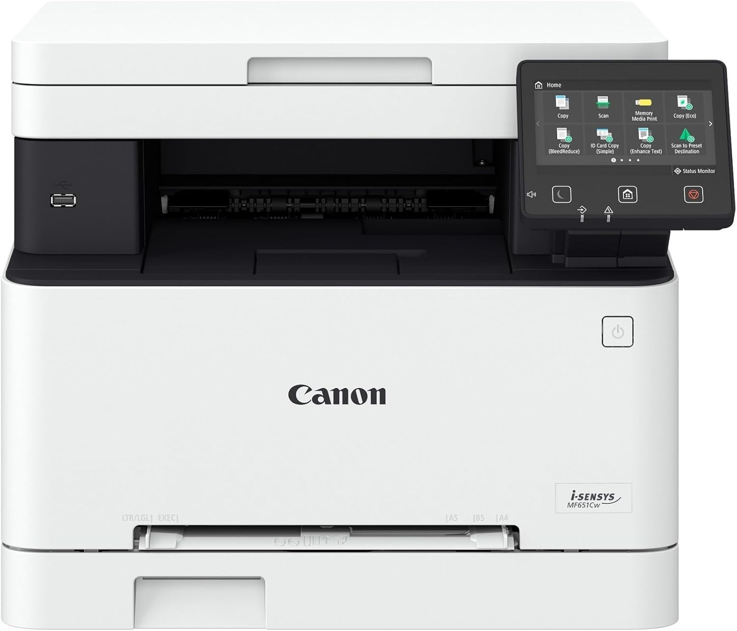 A4 Colour Laser Multifunction Printer Touchscreen Wi-Fi USB