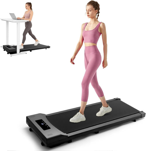 Home Office Walking Treadmill – Slim Motorised Under Desk Pad