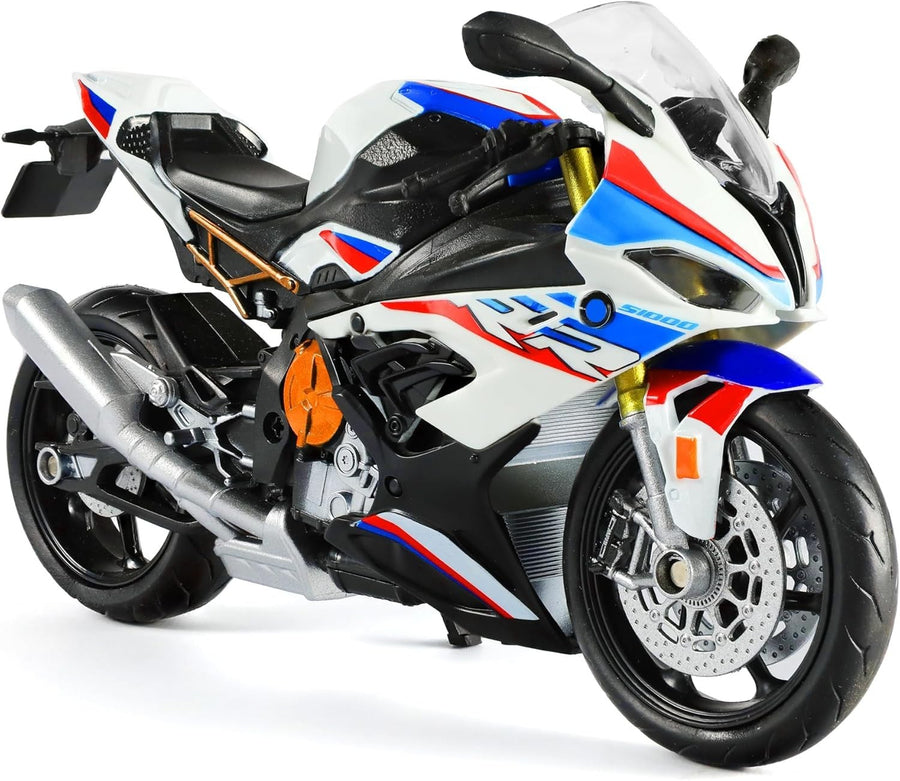 1:12 Scale Diecast Motorcycle Model – No Assembly, Realistic & Collectible