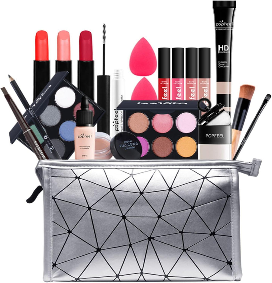 All In One Makeup Kit Full Gift Set Palette Lipstick