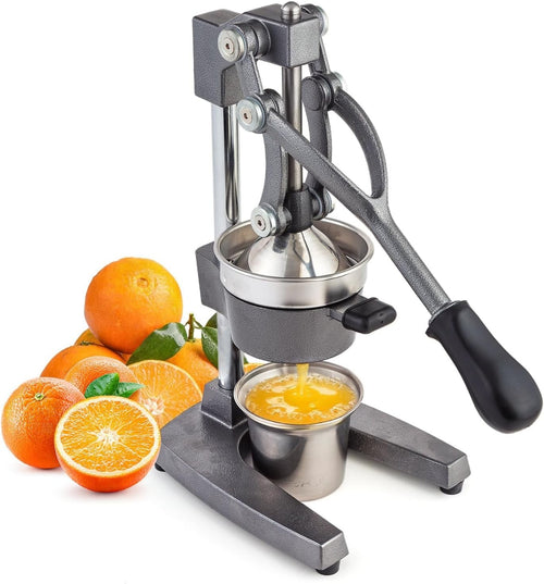 Heavy Duty Hand Citrus Press Cast Iron High Yield Professional Juicer