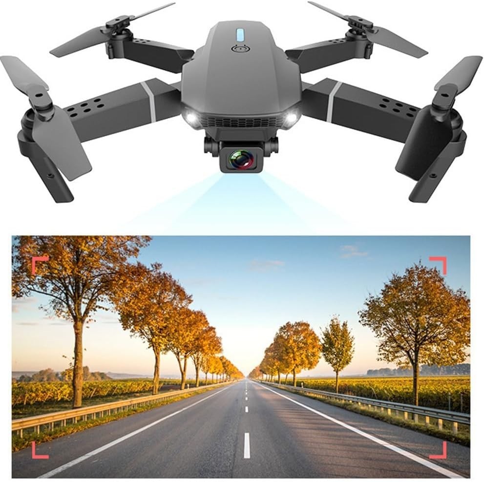 Foldable 4K HD Camera Drone with Altitude Hold, Gesture Control & App Fly