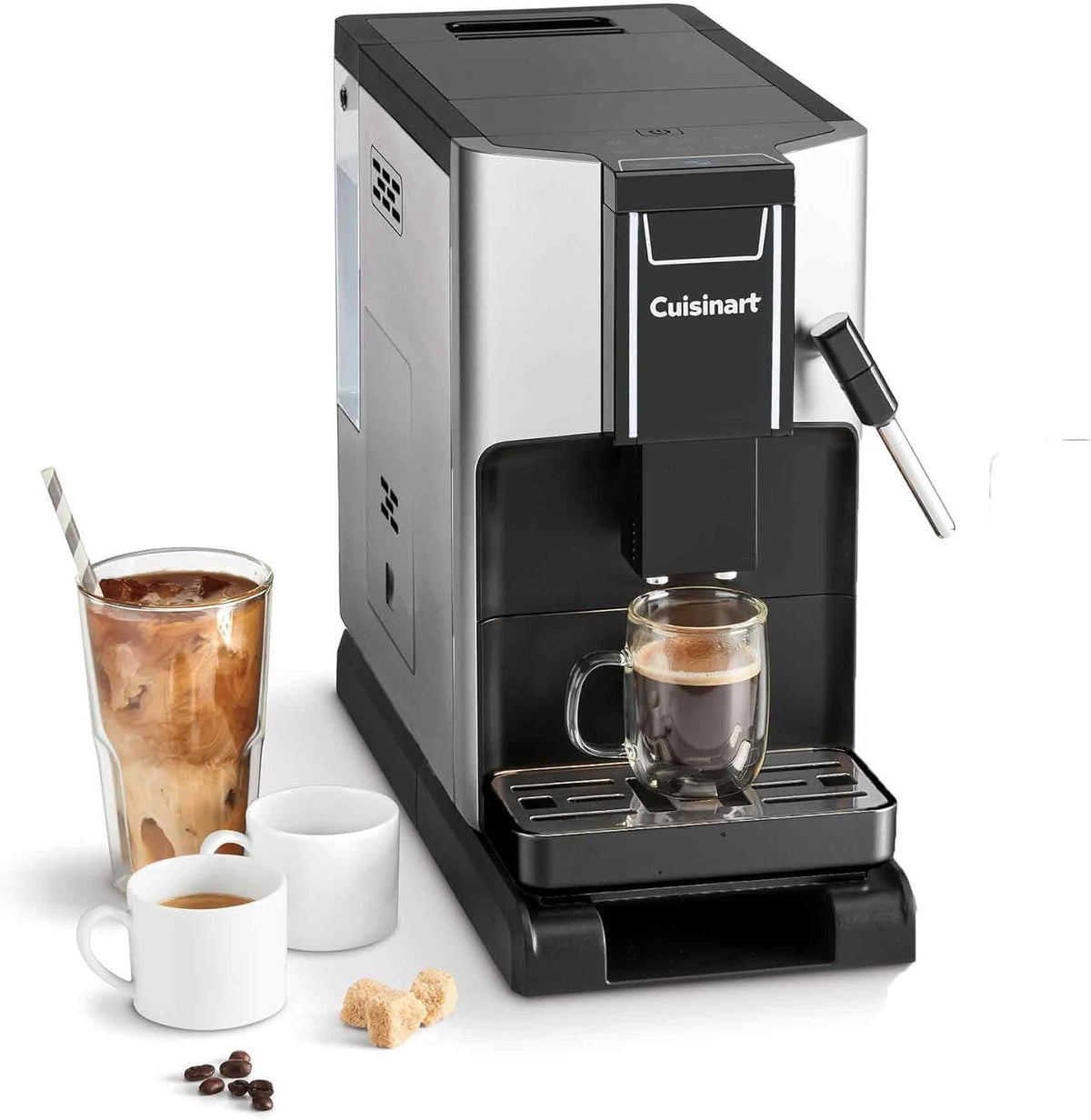 Bean to Cup Coffee Machine Grind & Brew 1.5L Auto Espresso Maker Milk Frother