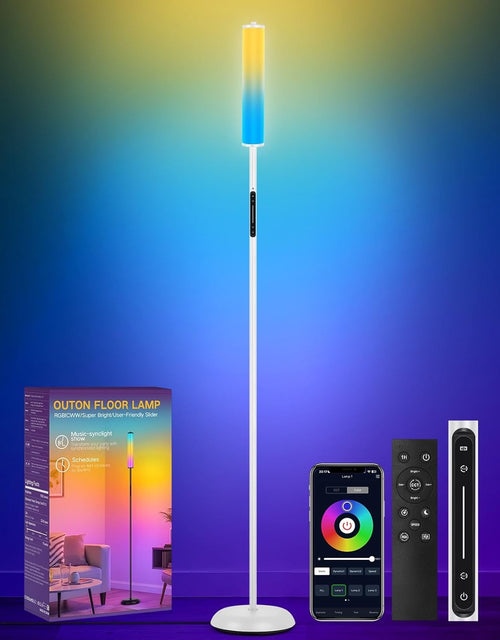 RGB Corner Floor Lamp Smart LED 1500LM App Remote Music