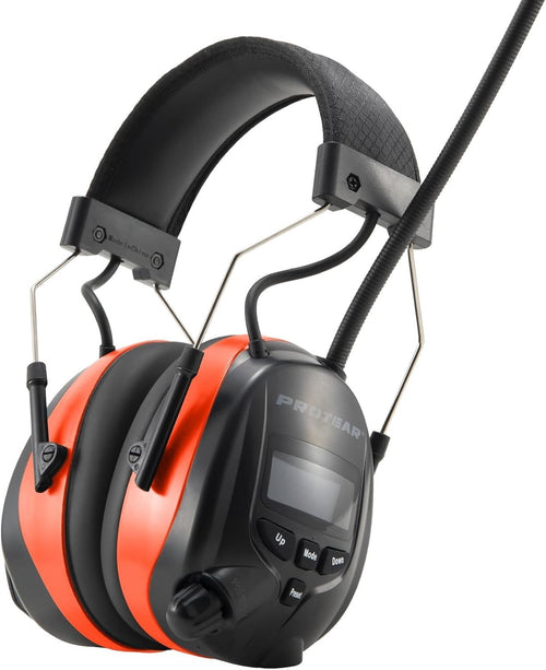 Bluetooth 5.3 Ear Defenders with DAB+/FM Radio & SNR 30dB Safety