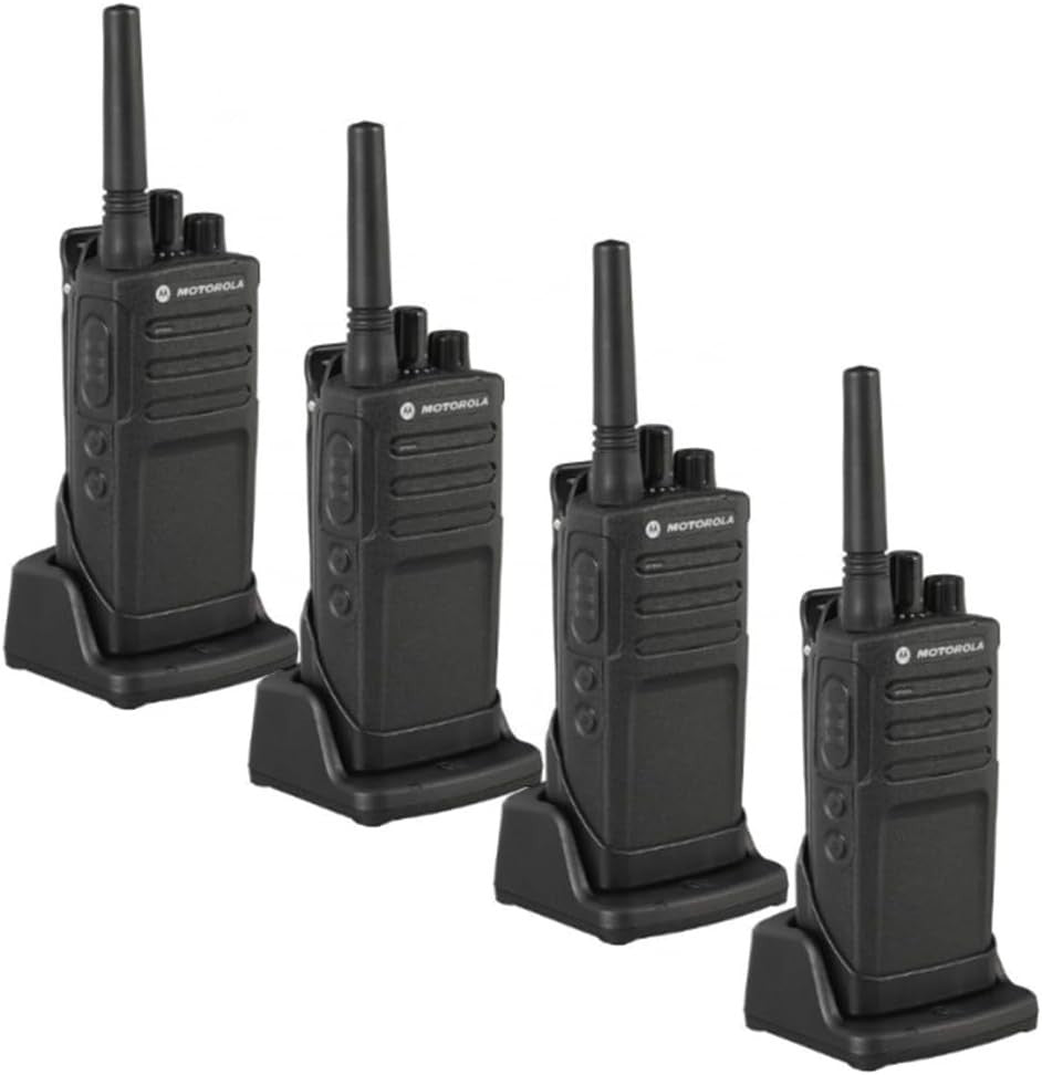 Business Walkie Talkies 4 Pack Long Range PMR446 IP55 Two Way Radio